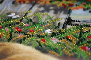 Bead Embroidery Kit Main Bead Embroidery Kit Best friends