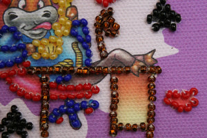 Magnets Bead Embroidery Kit Magnets Bead embroidery kit Taurus