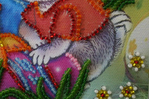 Bead Embroidery Kit Mini Bead embroidery kit Easter party