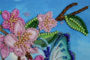 Postcards Bead Embroidery Kit Postcard Bead embroidery kit South night – 4