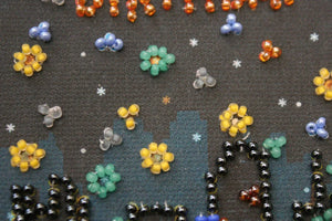 Postcards Bead Embroidery Kit Postcard Bead embroidery kit Have a safe trip