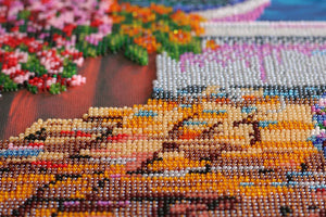 Bead Embroidery Kit Main Bead Embroidery Kit Cozy corner