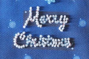 Postcards Bead Embroidery Kit Keychain cross-stitch kit Star