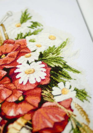 Cross Stitch Kit Cross-stitch kits Field flowers