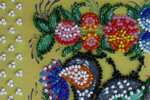 Bead Embroidery Kit Mini Bead embroidery kit Gorodets painting