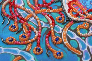 Bead Embroidery Kit Main Bead Embroidery Kit Underwater dance