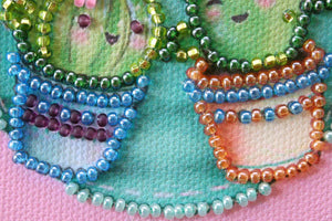 Magnets Bead Embroidery Kit Magnets Bead embroidery kit Little cacti