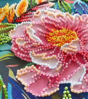 Bead Embroidery Kit Main Bead Embroidery Kit Spring commotion