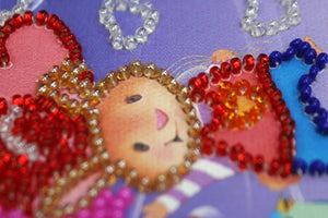 Magnets Bead Embroidery Kit Magnets Bead embroidery kit Enamored rabbit