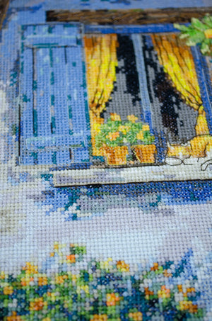 Cross Stitch Kit Cross-stitch kits Mediterranean reverie