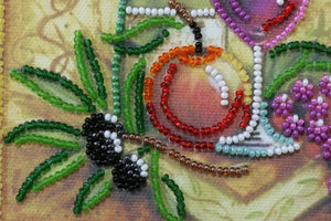 Bead Embroidery Kit Mini Bead embroidery kit Grapes and vine