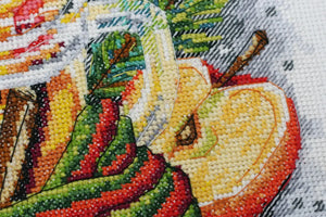 Cross Stitch Kit Cross-stitch kits Winter tea