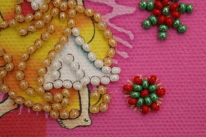 Magnets Bead Embroidery Kit Magnets Bead embroidery kit Virgo