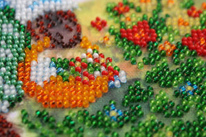 Bead Embroidery Kit Main Bead Embroidery Kit Sunny glade