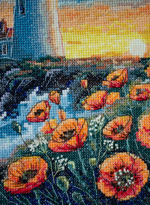 Cross Stitch Kit Cross-stitch kits Silence has color
