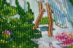 Bead Embroidery Kit Main Bead Embroidery Kit Herons