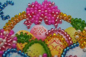 Magnets Bead Embroidery Kit Magnets Bead embroidery kit Easter basket – 1