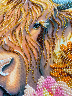 Bead Embroidery Kit Main Bead Embroidery Kit Highland Belle