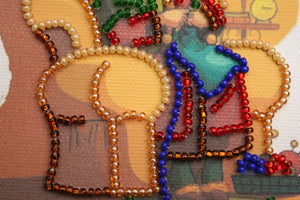 Postcards Bead Embroidery Kit Dear Grandma – 2