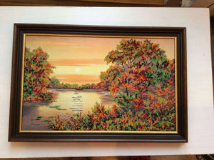 Bead Embroidery Kit Main Bead Embroidery Kit Quiet Sunset