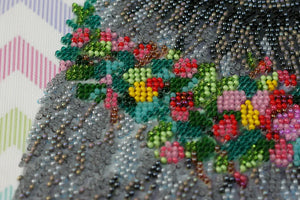 Bead Embroidery Kit Main Bead Embroidery Kit Raccoon wanted