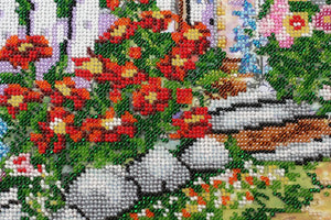 Bead Embroidery Kit Main Bead Embroidery Kit Fabulous summer