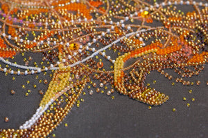 Bead Embroidery Kit Main Bead Embroidery Kit Golden lion