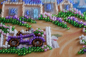 Bead Embroidery Kit Mini Bead embroidery kit Horizon