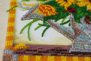 Bead Embroidery Kit Main Bead Embroidery Kit Heat of summer