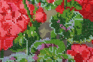 Bead Embroidery Kit Main Bead Embroidery Kit Crane's bill