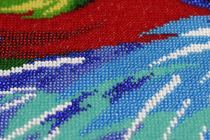 Bead Embroidery Kit Main Bead Embroidery Kit Neon look