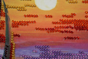 Bead Embroidery Kit Mini Bead embroidery kit No wind
