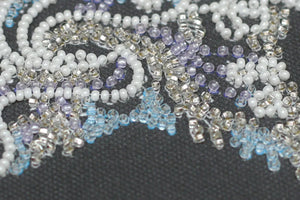 Bead Embroidery Kit Mini Bead embroidery kit Lace star