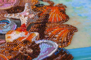 Bead Embroidery Kit Main Bead Embroidery Kit The sea with you