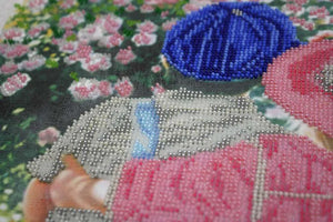 Bead Embroidery Kit Date on the porch