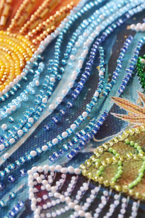 Bead Embroidery Kit Main Bead Embroidery Kit Between day and night