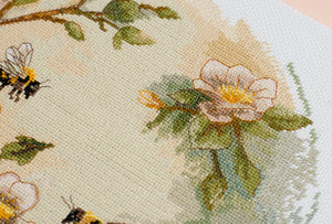 Cross Stitch Kit Cross-stitch kits Honey colors