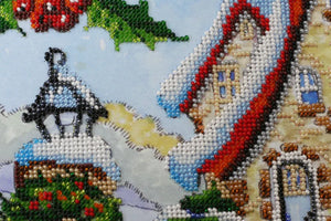 Bead Embroidery Kit Main Bead Embroidery Kit Fabulous winter - 1