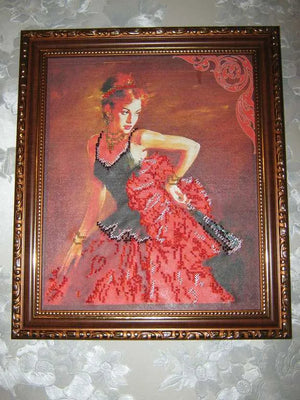 Bead Embroidery Kit Main Bead Embroidery Kit Consuelo