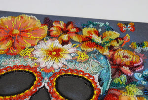 Bead Embroidery Kit Main Bead Embroidery Kit Calavera
