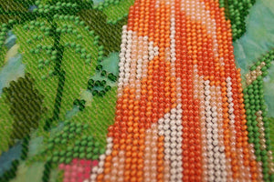 Bead Embroidery Kit Main Bead Embroidery Kit Angel's Trumpet