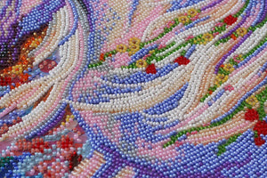 Bead Embroidery Kit Main Bead Embroidery Kit Messenger of happiness