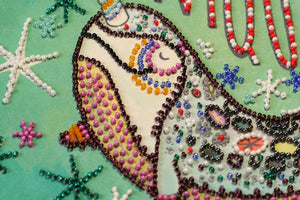 Bead Embroidery Kit Mid-sized bead embroidery kit Unique...