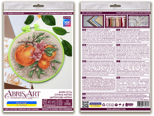 Cross Stitch Kit Cross-stitch kits Citrus notes