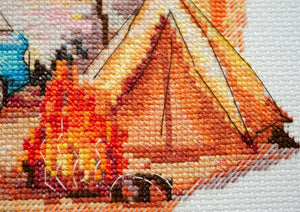 Cross Stitch Kit Cross-stitch kits Beach adventures