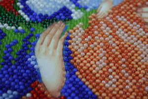 Bead Embroidery Kit Main Bead Embroidery Kit Icon of the Mother of God «The Unfading Blossom»