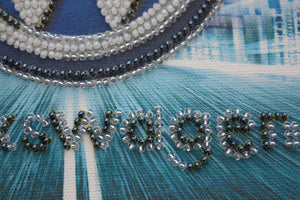 Bead Embroidery Kit Mini Bead embroidery kit Volkswagen