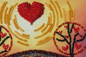 Bead Embroidery Kit Mini Bead embroidery kit Unforgettable evening