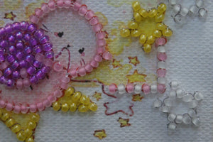 Magnets Bead Embroidery Kit Magnets Bead embroidery kit Cat constellation