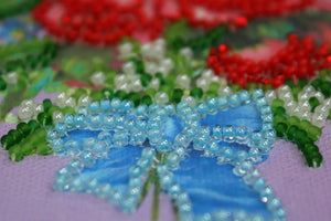 Postcards Bead Embroidery Kit Postcard Bead embroidery kit Happy 8th of March (Women's Day) – 5
